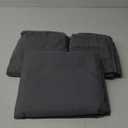 Queen Size 4 Piece Sheet Set - Comfy Breathable & Cooling Bed Sheets Set - Hotel Luxury Bedding for Women, Men, Kids, Teens, Boys & Girls - Deep Pockets, Soft and Wrinkle Free - Oeko-Tex - Dark Grey