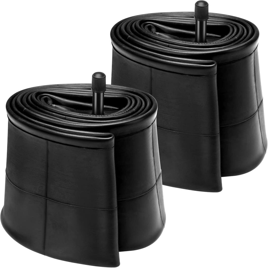 2-PCS 27.5" Fat Bike Tubes 27.5 x 4.0/4.5 AV32mm Schrader Valve Compatible with 27.5x4.0 27.5x4 1/4 27.5x4.3 27.5x4.4 27.5x4.5 Electric Bike Bicycle Fat Tire Tubes