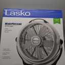 Lasko Wind Machine Air Circulator Floor Fan, 3 Speeds, Pivoting Head for Large Spaces, 20", 3300, White