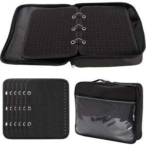 6 Pages Pin Books For Collectors,Enamel Pin Display Case For Enamel Pins,Pin Binder For Collectors,Enamel Pin Display Board.Pin Bags For Collectors.(Not Include any Accessories)