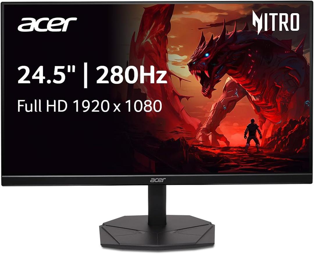 Acer Nitro 24.5in FHD 1920x1080 280Hz Gaming Monitor