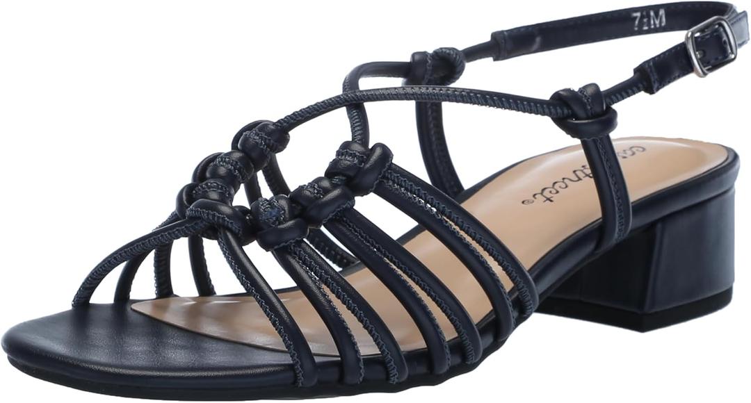 Easy Street womens Sicilia (6.5, Navy)