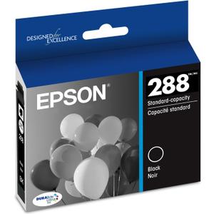EPSON 288 DURABrite Ultra Ink Standard Capacity Black Cartridge (T288120-S) Works with Expression XP-330, XP-430, XP-434, XP-340, XP-440, XP-446