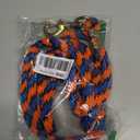 Weaver Leather Poly Value Lead Rope Orange/Black/Blue, 5/8" x 8'