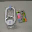 Interactive Cat Toy, Flapping Bird & Rotating Feather Teaser for Indoor Cats, Hanging Doorway Cat Toys with Fishing Pole for Exercise, Boredom Relief & Fun Games (Blue)