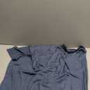 Extra Soft Jersey Knit Pillow Cases, Standard Size with Hidden Zipper, Soft Than Cotton, Pack of 2, Denim Blue