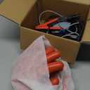 Lichtenberg Machine, Fractal Wood Burning Kit, 10KV 30mA Electric Wood Burner with Transformer, Rods, Clamps & Foot Pedal, with HIgh Voltage Insulating Gloves