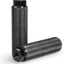 BMX Pegs, 2PCS Aluminum Alloy for BMX Stunt Pegs, BMX Accessories (Black)