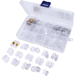 Eyeglass Nose Pads Set 150 Pairs Soft Anti-Slip Air Chamber Glasses Nose Pad Set Eyeglass Repair Kit