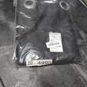 NICETOWN Pitch Black Solid Thermal Insulated Grommet Blackout Curtains/Drapes for Bedroom Window (2 Panels, 42 inches Wide by 63 inches Long, Black)