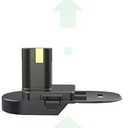 NovaQuantic Adapter Upgrade for Ryobi 18V Cordless Tools - Compatible with Ridgid 18V Batteries Installation and Power Supply (No Charging Function) - 1 Adapter Only