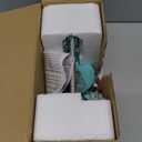 Apple Peeler Corer, Long lasting Chrome Cast Magnesium Alloy Apple Peeler Slicer Corer with Stainless Steel Blades and Powerful Suction Base for Apples and Potato(Blue) (Teal)