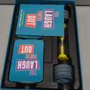 You Laugh You're Out [A Party Game with Hilarious Charades Family Card Games for Adults & Kids, 125 Prompt Cards Fun for Family Game Nights, Easter Basket Stuffers, Gatherings, & Parties Ages 14+]