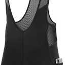 Przewalski Men's Cycling Bike Bib Short with Phone Pockets,4D Padded Breathable Biking Bicycle Bib Tights