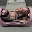 StyleVibe 6-in-1 Air Styler, Hair Dryer & Blow Dryer Brush with Travel Case - Auto Wrap Curls (L/R), Fast Drying, Thermal Round Brush for Smooth Blowouts & Frizz-Free Volume, No Heat Damage