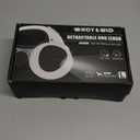 HCY&WLD Upgrade 4-in-1 Retractable Dog Leash with LED Light & Dispenser & Poop Bags, 16 ft Heavy Duty Dog Leash with Anti-Slip Handle for Dogs up to 110 lbs, 360 Tangle-Free, One Button Brake & Lock (Large)