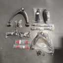 Front End 12pc Suspension Kit for 2007-2013 Chevy Silverado 1500 Suburban Yukon Sierra XL 1500 Tahoe Escalade EXT ESV 2 Upper Control Arms 2 Sway Bars 4 Tie Rods 2 Lower Ball Joints 2 Boots(12pc Set)