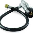 Weber Hose and Regulator Kit 24" Replacement Propane Hose for Select Genesis and Summit Gas Grills, Secure Propane Flow Control