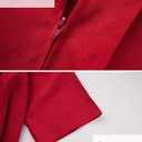 SAMDEEMI Unisex Adult Matte 2026 Graduation Gown and Cap Set with Tassel for High School and College Bachelor 12 Colors (Red)