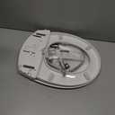 Brondell Bidet Toilet Seat Non-Electric Swash Seat, Fits Round Toilets, White – Dual Nozzle System, Ambient Water Temperature – Bidet with Easy Installation