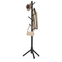 WANGMUXIA Coat Rack, Freestanding Coat Rack with 8 Hooks and 3 Adjustable Size Tree Coat Racks for Bedroom, Hallway, Entrance, Office, for Hats, Coats, Scarves, Handbags