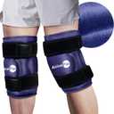 2 Ice Pack for Knee Pain Relief, Reusable Gel Ice Wrap for Injuries, Swelling, Knee Replacement Surgery, Cold Compress Therapy for Arthritis, Meniscus Tear and ACL, Blue