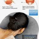 Face Down Pillow After Eye Surgery, Adjustable Height Prone Prone Face Down Sleeping, Retina Lying Pillow, Vitrectomy Macular Hole Retinal Detachment Recovery Equipment Eye Surgery Support