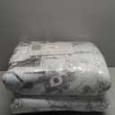 Boho Washable Area Rug 6x9, Spill-Proof Surface, Non-Slip Backin,Low Pile Faux Wool Large Printed Rugs for Living Room, Bedroom, Ding Room, Entryway and Home Decor (Cyan, 6x9)