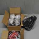 Vintage Cordless Gooseneck Battery Operated Wall Sconces Set of 2, Black Bedside Battery Powered Wall Decor Lamps with Remote Control, Wireless Indoor LED Lights Fixture for Hallway Bedroom