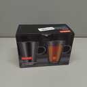 Bodum 13.5oz Canteen Insulated Glass Mug, Double Wall High Heat Borosilicate Glass, 2 Pack