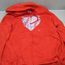 Vintage Angel Baseball Heart with Halo Zip Hoodie Size M