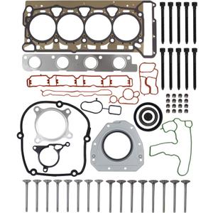 Cylinder Head Gasket Bolts Set Intake Exhaust Valves Kit | for Audi A3 A4 A5 A6 Q3 Q5 TT Allroad VW Jetta Passat Tiguan Beetle CC Eos GTI 2.0T