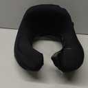 jiaao Travel Pillow Memory Foam Neck Pillow for Airplanes with Adjustable Neck Support, Includes Eye Mask, Earplugs & Storage Bag  Perfect for Flights, Road Trips, and Trains