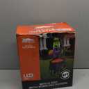 Joiedomi 6 FT Halloween Inflatables Outdoor Decorations, Halloween Animatronics Witch Blow Ups for Yard Inflatable with Build-in LEDs Party Decoration Blow up Decor