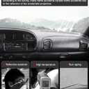 Autorder Dashboard Cover Mat for Dodge Ram 1500 2500 3500 1998-2001 Accessories Dash Cover Flannel Dash Mat Sunshade Glare UV Rays Protector