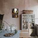 LVYUNF Jesus Wall Art Tin Sign 8x12 Inch - Christian Wall Art Gifts for Men Women - Jesus Poster Religious Metal Wall Decor for Home/Church/Prayer/Room/Office/Bedroom/Living Room Decor