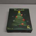 YAUNGEL Christmas Tree Topper, Star Tree Topper with 40 LED and Remote Control Battery Operated Warm Lights Treetop Christmas Decorations, Indoor Home Decor, 10IN Silver