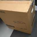 SONGMICS Trash Can, 2 x 8 Gallon (2 x 30 L) Garbage Can for Kitchen, with 15 Trash Bags, 2 Compartments, Plastic Inner Buckets and Hinged Lids, Airtight, White and Gray ULTB60WT