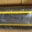 2 Pcs 1.25" High Universal Garage Threshold Seal Strip Flexible Total Length 8'3" Garage Door Flood Bottom Barrier Seal DIY PVC Weather Stripping Replacement, Not Include Adhesive