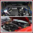 2 Pcs Front Hood Lift Supports Struts Shocks Gas Spring for Honda CIVIC 8th (FA/FD/FG/FK/FN) 2005-2011 Black Replace Parts