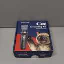 Oneisall Quiet Cat Clippers for Matted & Long Hair, 2-Speed Cordless Pet Shaver Grooming Kit for Cats, Small Dogs & Animals (Blue)