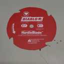 Diablo PCD Fiber Cement HardieBlade with Non-Stick Perma-Shield Coating - 7-1/4" x 4 Tooth - 1-Pack - D0704DHA
