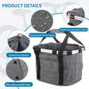 Bike Basket Accessories Compatible with Schwinn,Detachable and Waterproof,Hold Cell Phones, Snacks, Wallet,Fits Most Adult Bike Handlebars,1PC