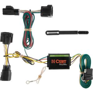 CURT 55414 Vehicle-Side Custom 4-Pin Trailer Wiring Harness for Select Jeep Commander
