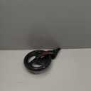 1 PC 8" Front Wheel with Front Fork Drive, Rollator Walker Replacement Wheel, Rollator Front Caster and Drive Fork Assembly, Fits Oval Flat Tube Construction