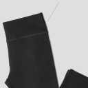 Pact Women's Everyday Cropped Legging Made with Organic Cotton (Black, L)