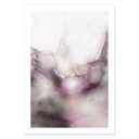 Lavender Bubbles II Blush - Purple, Picture With Frame 16×20" White