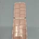 3 Pack 14 Grids Travel Pill Organizer Box with 415Pcs Medicine Name Labels  Pocket Daily Pharmacy Case Container Kit  Travel Medication Holder Dispenser for Fish Oil Vitamin Supplement Storage