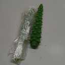 Christmas Tree Taper Candles Hunter Green Spruce CandlesChristmas Decor Decoration,Set ot 2,(Hunter Green) 10.5inch