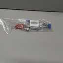 Clamp, 3 Prong Swivel Flask Clamp, Test Tube Condenser Holder with Flexible Jaws